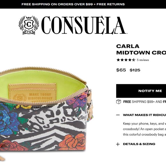 Consuela Carla Midtown Crossbody - Picture 4 of 13
